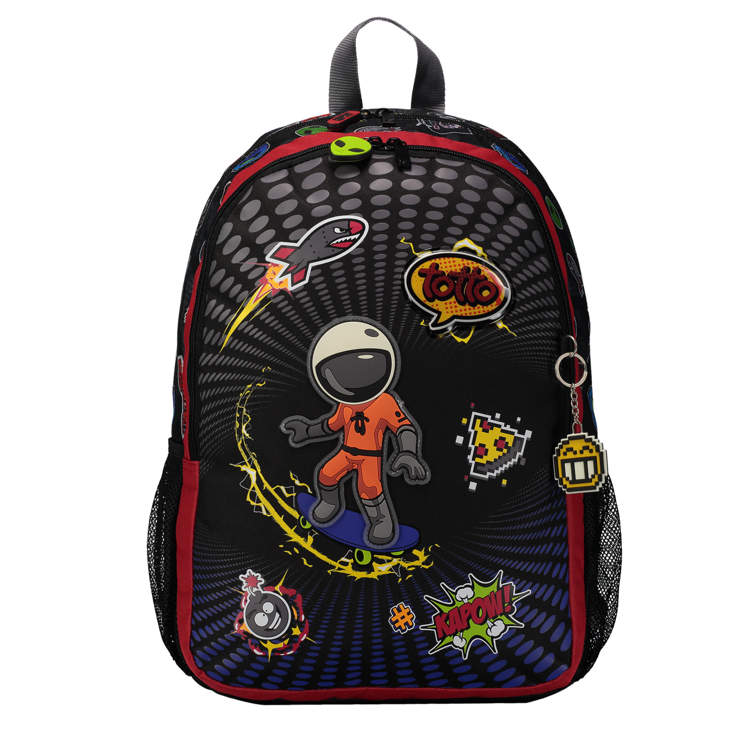 Mochila escolar grande - Cool Patch